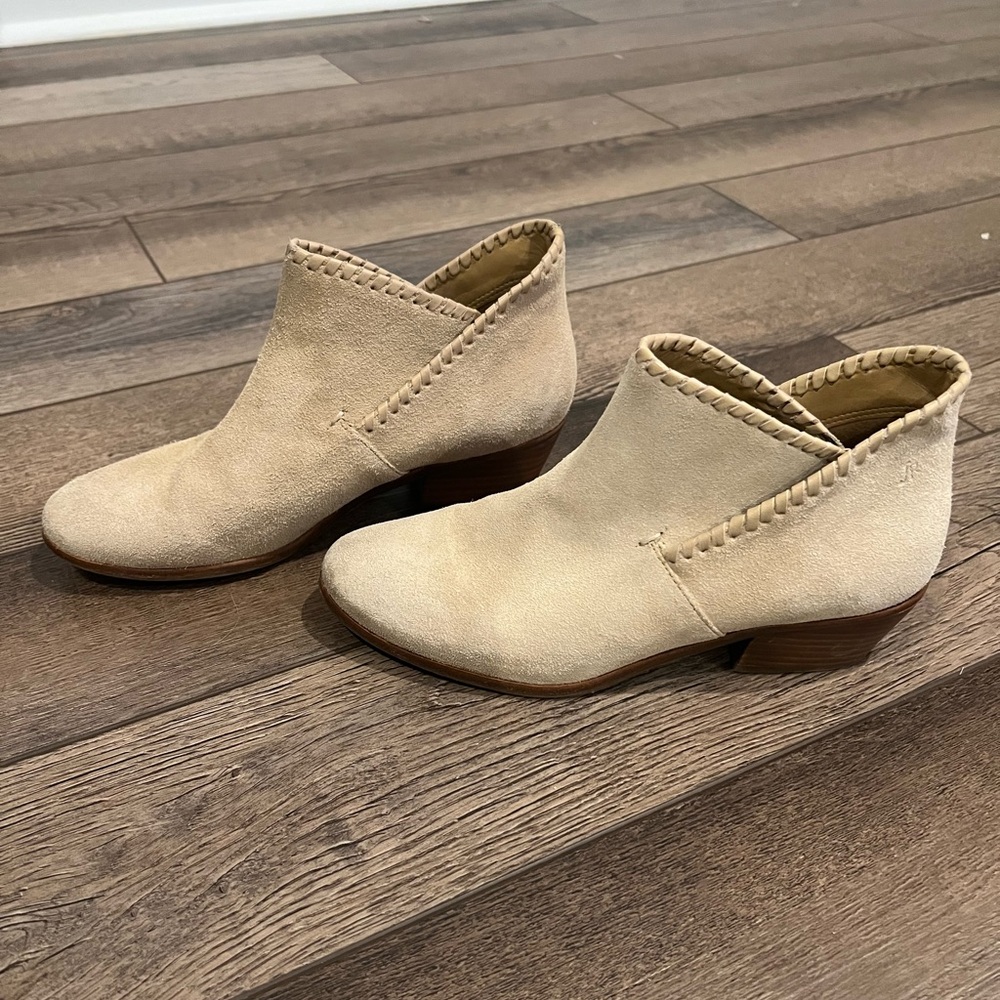 Jack Rogers Tan Ankle Booties